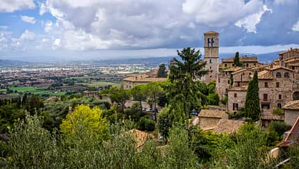 wohnmobil-tour, umbrien, italien Wohnmobil-Tour Umbrien - Assisi