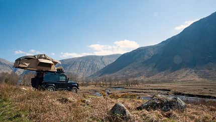 WIld Camping In Glen Etive, Scottish Highlands