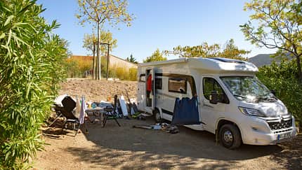 Suedfrankreich  Camping Municipal in Banyuls-sur-Mer 