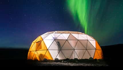 Kuppelzelt für Glamping