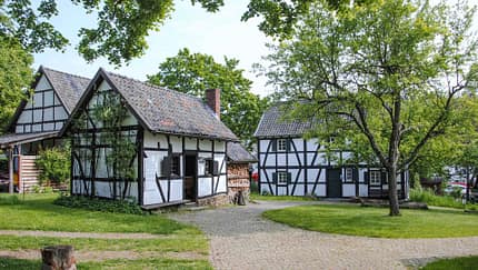 SP Fokus Bergisches Land Fachwerkhauser am Bergwerkmuseum