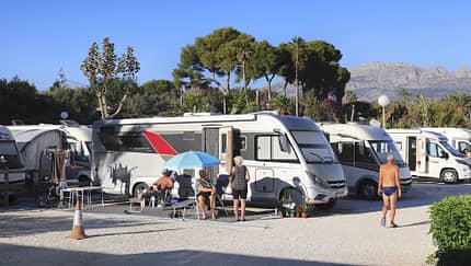 San Antonio Camper Park in Altea an der Costa Blanca