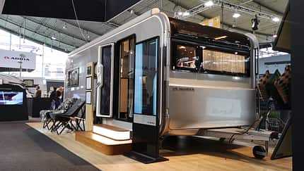 Außenbild, Front, Glamping, Luxuswohnwagen