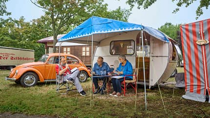 Caravan Oldtimer Dethleffs