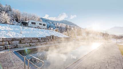 Touren-Tipps Wasserbecken im Winter 