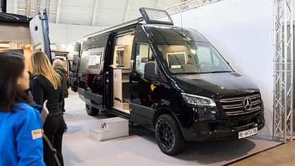 Sprinter, Messe, Campingbus, Seitenansicht