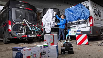 Zubehšr Abdeckplanen fŸr FahrradtrŠger Auswahl an Abdeckplanen