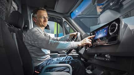 i Mercedes eSprinter Fahrerhaus