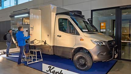 Sprinter, Koffer, Außenfoto, Messe