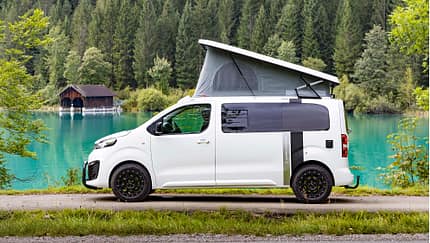 Vivaro, Aufstelldach, Seitenansicht