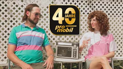 40 Jahre promobil - Heute und Damals - Camping