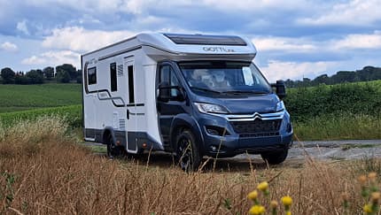 Teilintegriert, Citroen, Außenansicht, Wohnmobil