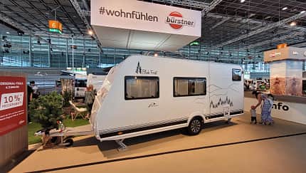 Caravan, Außen, Messe Düsseldorf, Wohnwagen, Schwarzwald, Design