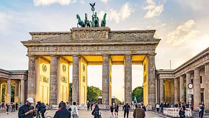 Reise Berlin Brandenburger Tor f