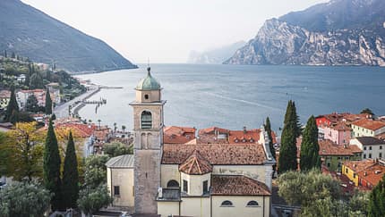 Blick auf Gardasee