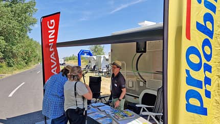 Technik Caravane, Dauertest, Chausson, Wohnmobil, Teilintegrierter