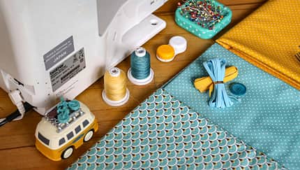 DIY Bestecktasche f