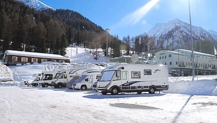 Stellplatz Winter
