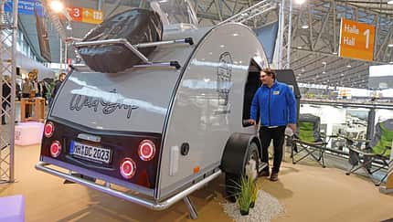 Teardrop, Tropfencaravan, Wohnwagen, Mini-Camper