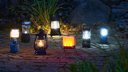 Campinglampen f