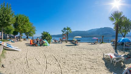 Camping Village Isolino - Strand