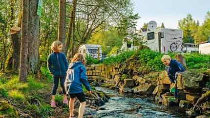 Brunnenbach, Westrand, Natur, Familie Brunnenbach, Westrand, Natur, Familie