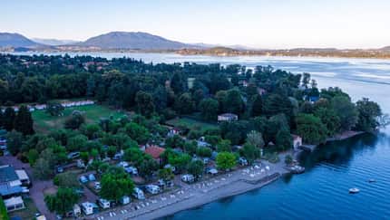 Camping Solcio - Luftaufnahme