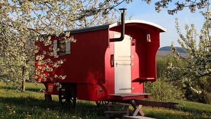 Gemütliche Schäferwagen für Camping-Fans