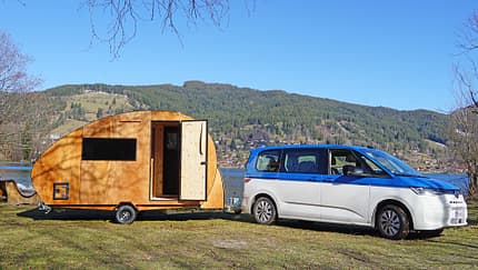 Holzwohnwagen