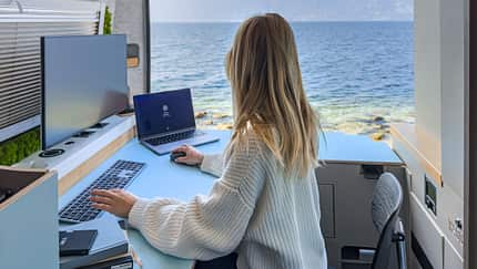 Business-Camping, Meer 