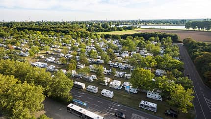 Übernachten auf dem Caravan Salon