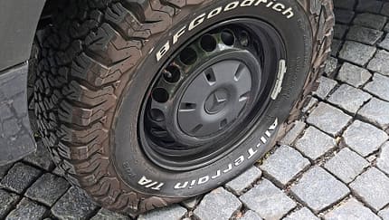 Wohnmobil Reifen Reperatur f