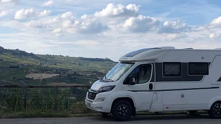 Camper, Landschaft, Panorama