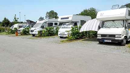 stellplatz, alpen camping, aschau Stellflächen