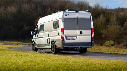 Hinteransicht, Megamobil Mega Sport 640