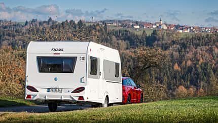 Hinteransicht, Knaus Sport 450 FU