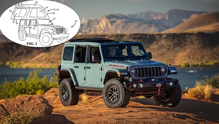 02/2025 Jeep Patent Wrangler Dachzelt