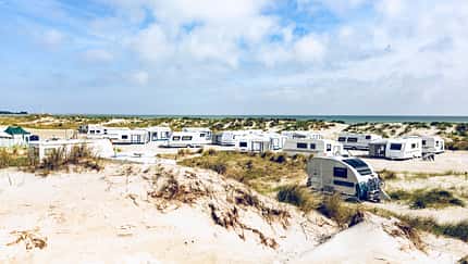 Campingplatz Prerow Ostsee in den Dünen