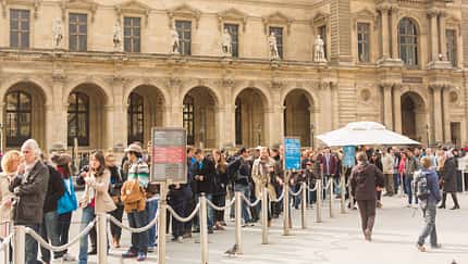 Louvre Tourists