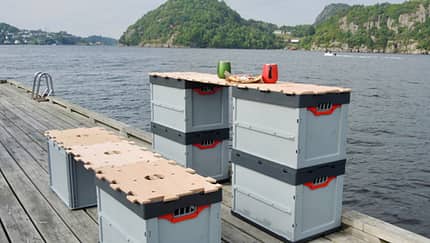 Owomo, Puzzle, Sofa, Euroboxen, am See