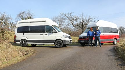 VW Grand California, Alt, Neu