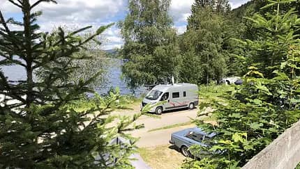 Wald, See, Camping, Campingbus, Schwarzwald