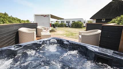 Hvidbjerg Strand, Campingplatz, Resort, Dänemark