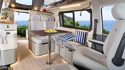 Westfalie Kepler Navy Edition, 2026, Sitzgruppe