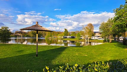 Campingplatz Falkensteinsee, Aussicht