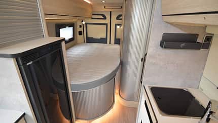 Rapido, Rapido V62, Teilintegrierter, Campingbuss, Küche, Bett