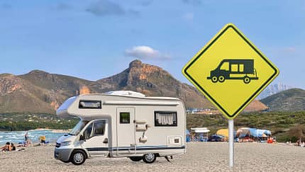 Son Serra de Marina, Mallorca, Wohnmobil