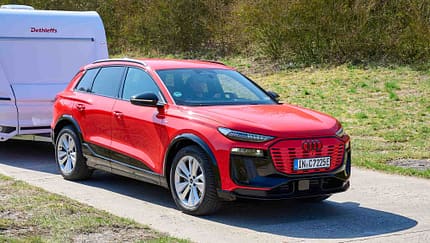 Zugwagen, Audi Q6 Quattro, Test, e-Tron, Vorne