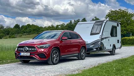 Zugwagen, Mercedes-Benz GLA 220D, Test, Vorne