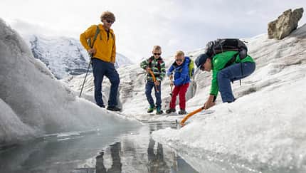 Gletscher, Wandern, Berge, Schweiz